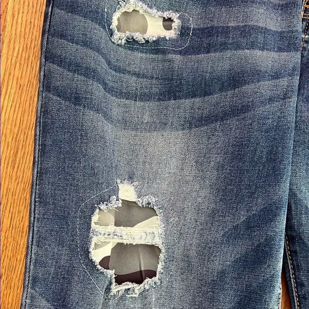 Unbranded Distressed Blue Women's Jeans XL